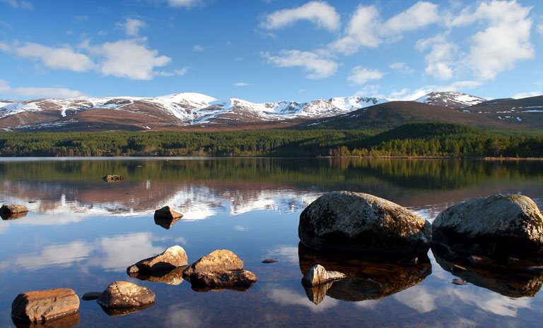 cairngorms stunning scenery mobile