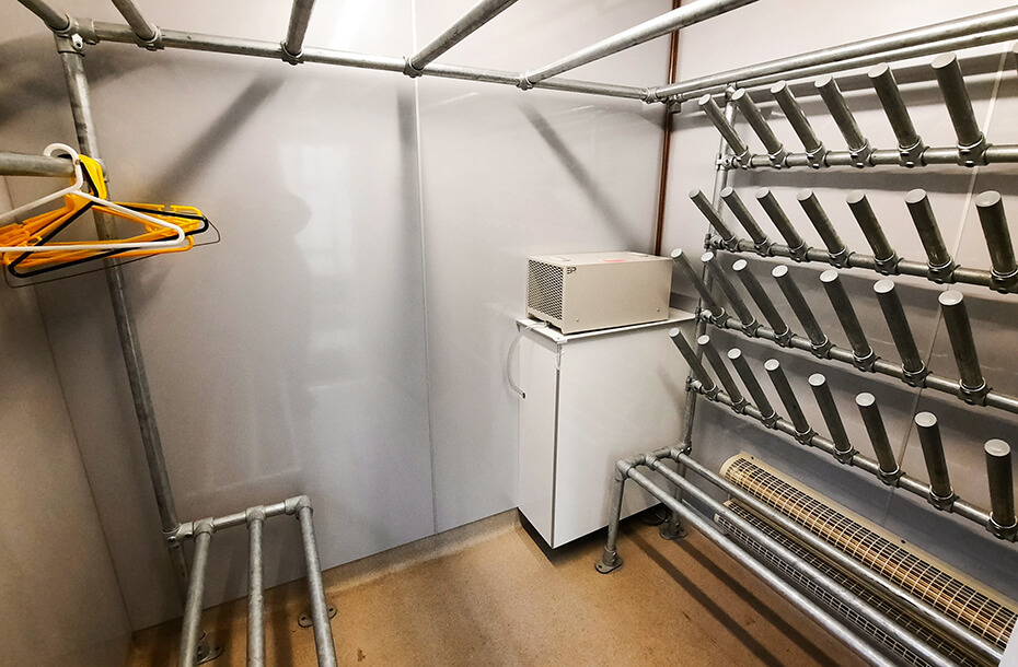 18 Caerketton drying room